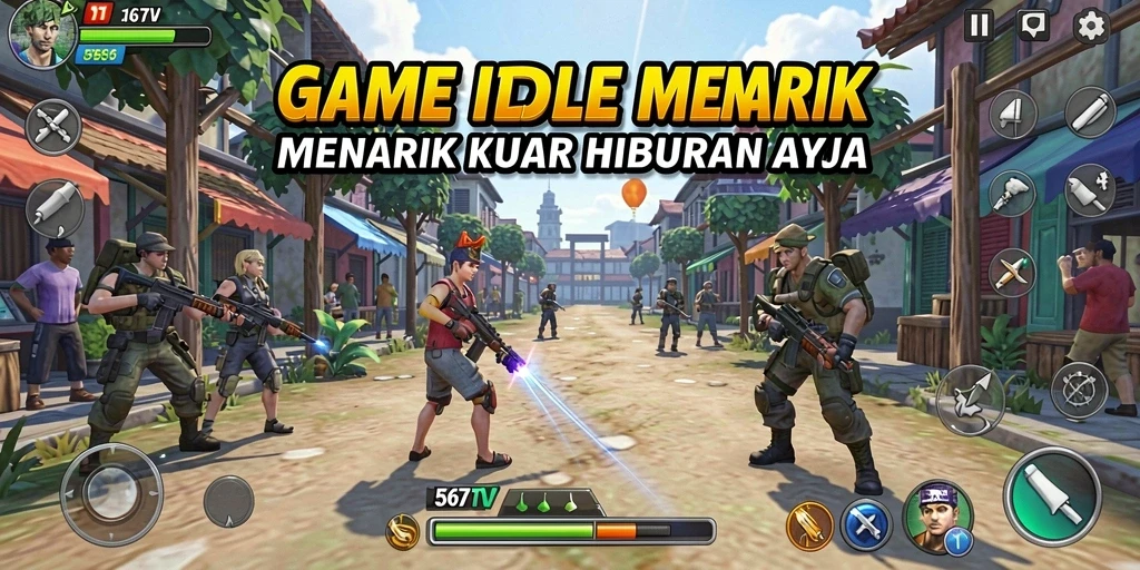 Screenshot gameplay 567TV yang menarik dan santai.