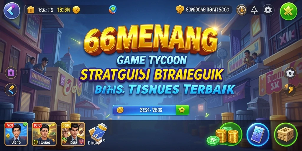 Tampilan menawan dari gameplay Tycoon di 66MENANG.