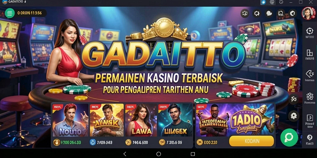 Gameplay menarik di GADAITOTO dengan grafis yang menakjubkan.