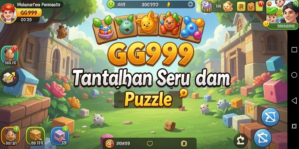 Screenshot gameplay GG999 dengan tantangan puzzle yang seru.
