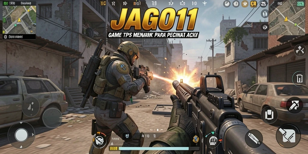 Tangkapan layar gameplay seru JAGO11 yang penuh aksi.