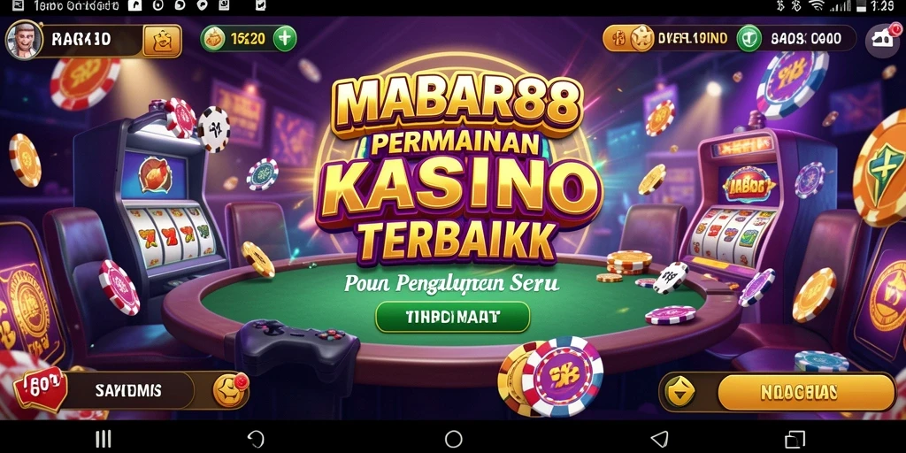 Gameplay seru dan menarik di MABAR88 dengan berbagai pilihan permainan Kasino.