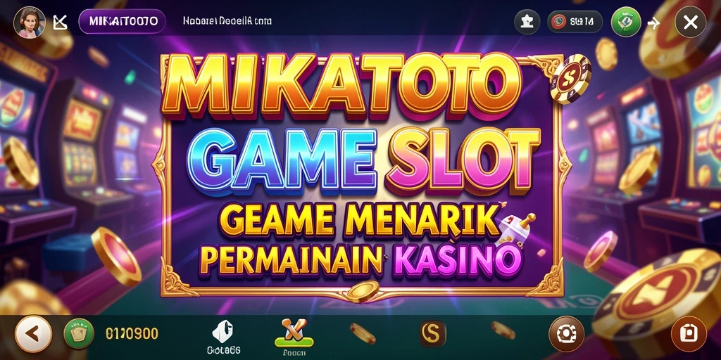 Screenshot gameplay MIKATOTO yang menunjukkan keseruan bermain slot.