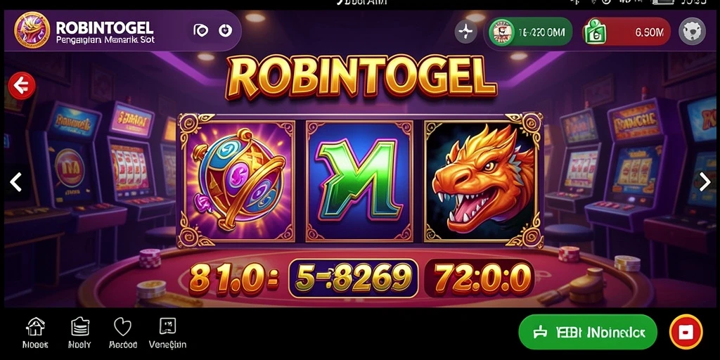 Gameplay slot yang seru dan menarik di ROBINTOGEL.