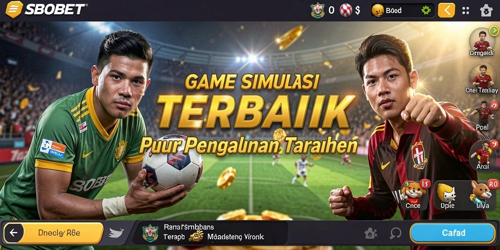 Tampilan gameplay SBOBET yang menarik dan interaktif.