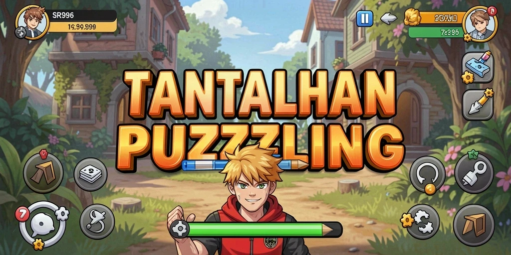 Tampilan gameplay <strong>SR996</strong> yang menantang dan menarik dalam Puzzle.