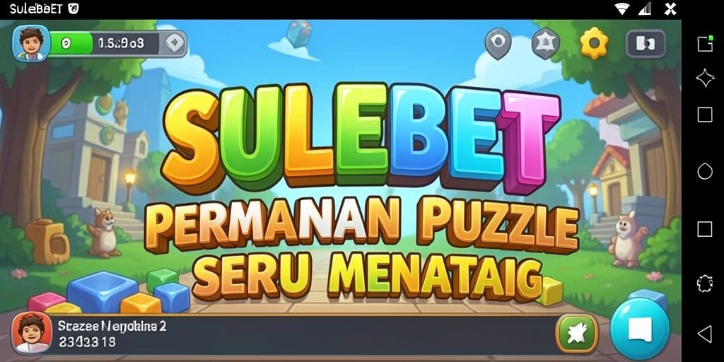 Tampilan gameplay seru dari SULEBET yang penuh tantangan puzzle.