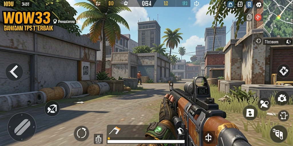 Tangkapan layar dari gameplay seru dalam WOW33, menampilkan pertarungan yang mendebarkan.